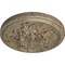 Ekena Millwork Katheryn Ceiling Medallion (Fits Canopies up to 2 1/8"), 14 1/2"OD x 2 3/4"P, Gobi Desert Crackle CM14KTGDC - alternate 3